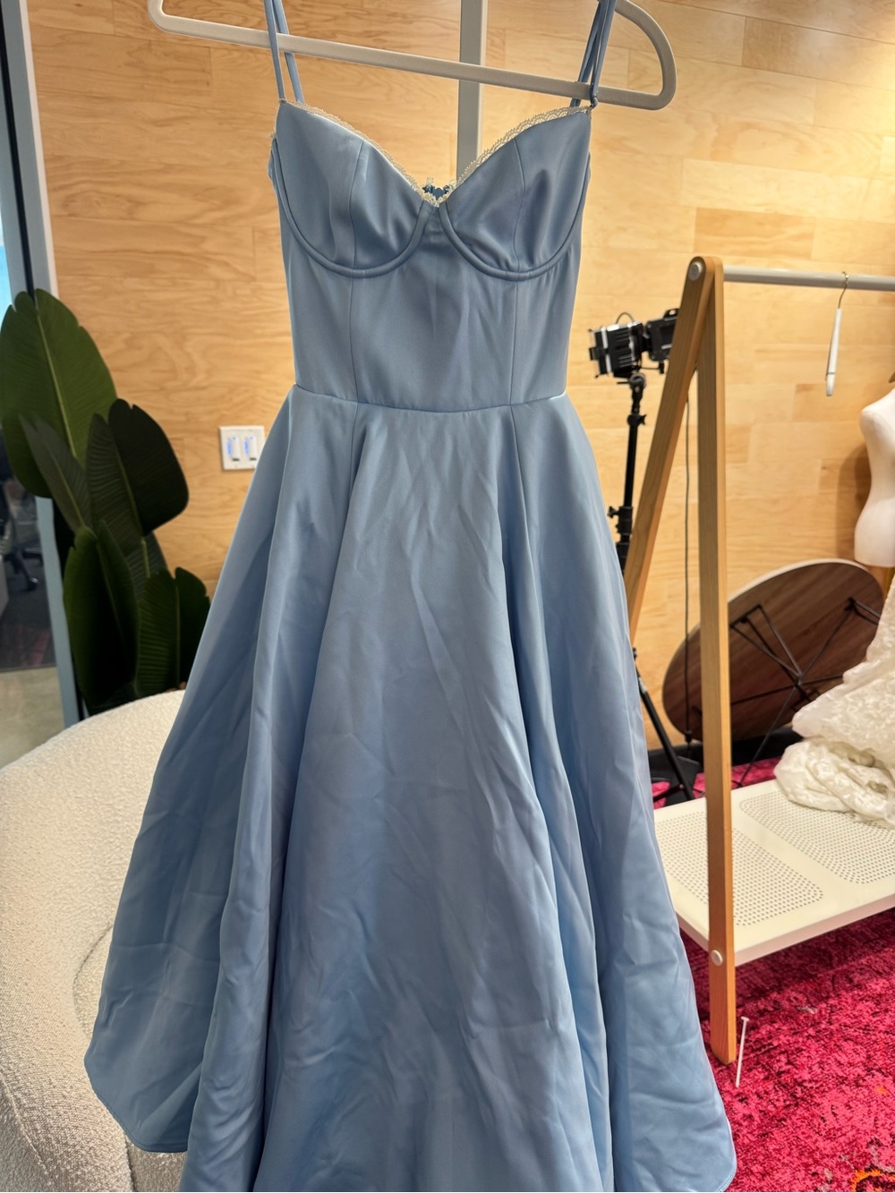 House of CB Mademoiselle Airy Blue Dress